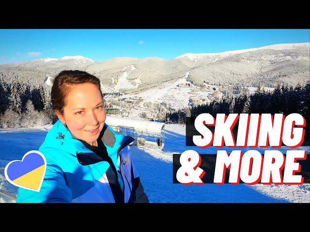 BUKOVEL, Ukraine’s BIGGEST ski resort || Winter in Bukovel || Bukovel ski resort