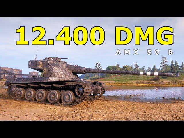 World of Tanks AMX 50 B - 7 Kills 12,4K Damage