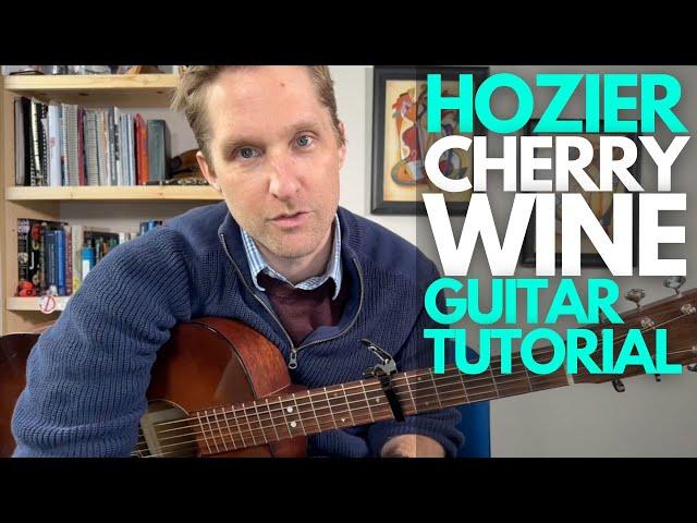 Cherry Wine Guitar Tutorial by Hozier - Guitar Lessons with Stuart!