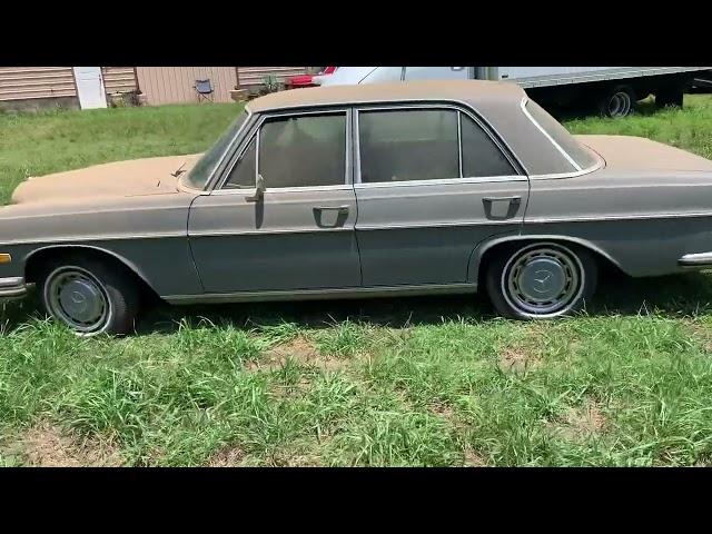 Barn find Classic Mercedes Benz W108 from California with original paint