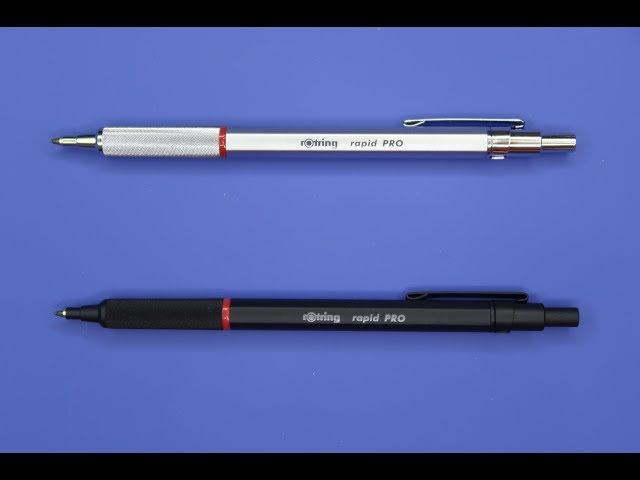 Rotring rapid PRO обзор шариковой ручки  |  ProPencils