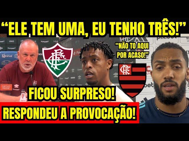 “EU TENHO TRÊS!” RESPONDEU A PROVOCAÇÃO DO LUIZ ARAÚJO! KENO FICOU SURPRESO! ZONA MISTA PÓS JOGO!