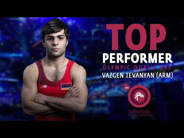 #WrestleBudapest FS Top Performer: Vazgen TEVANYAN 