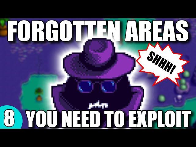 Forgotten areas you need to exploit now! | 100% Completion Stardew Valley Lets Play