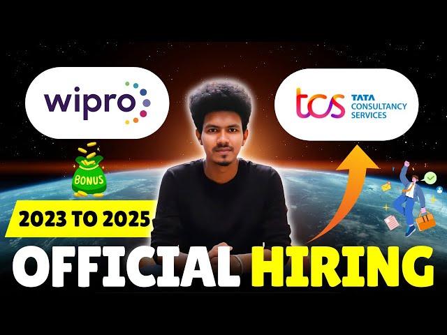 TCS | Wipro Off Campus drive 2023 to 2025 | Jobs for freshers | sharmilan Vipokan