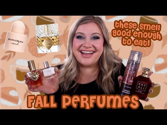 MY FAVORITE PERFUMES FOR FALL!  Cozy Gourmand Fragrances To Try This Season!