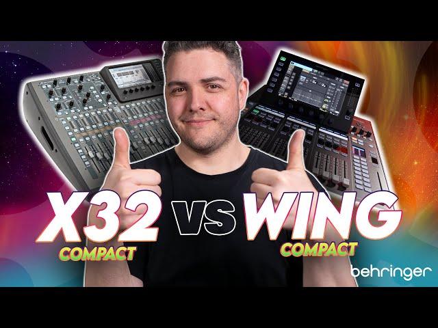 Which Behringer is the one for you? Behringer X32 v WING COMPACT mixer | Gear4music Synths & Tech