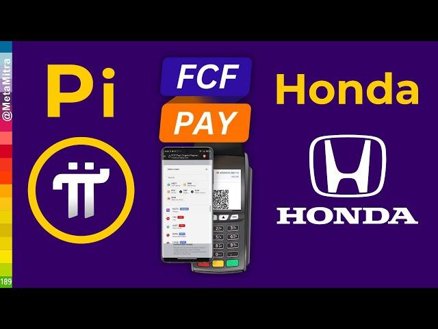 Pi FCF pay Honda || pi network new update || zyptopay kya hai || @metamitra