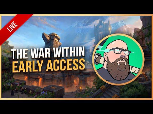 Early Access The War Within & New WeakAuras | World of Warcraft | Live Gameplay - Luxthos