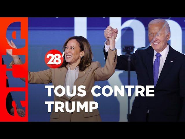 Harris - Trump : un combat décisif pour la démocratie américaine ?  - 28 Minutes - ARTE