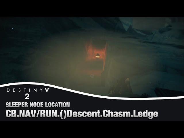 DESTINY 2 - Descent Chasm Ledge Sleeper Node Location |  (Override Frequency Cache)