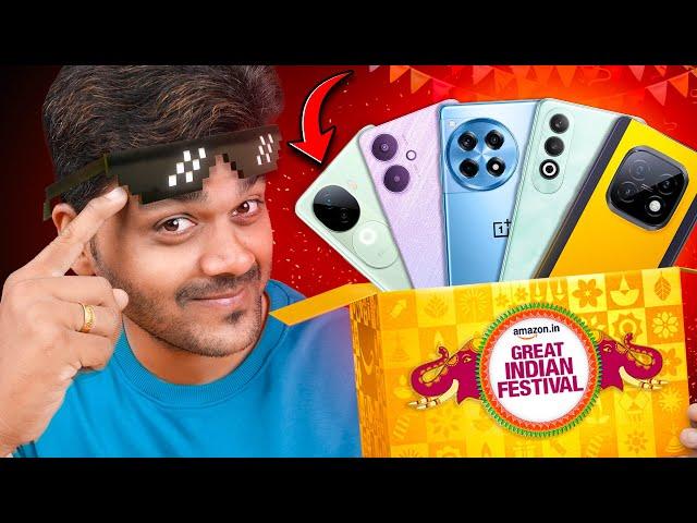 ️Top 10+ Best Smartphone Deals! in Amazon Great Indian Festival 2024 