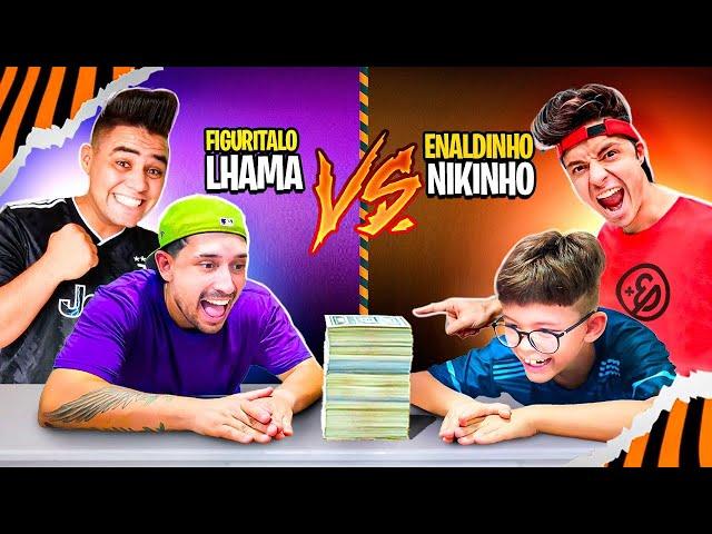 TÉCNICA SECRETA DO FIGURITALO VS TÉCNICA DO ENALDINHO !!!