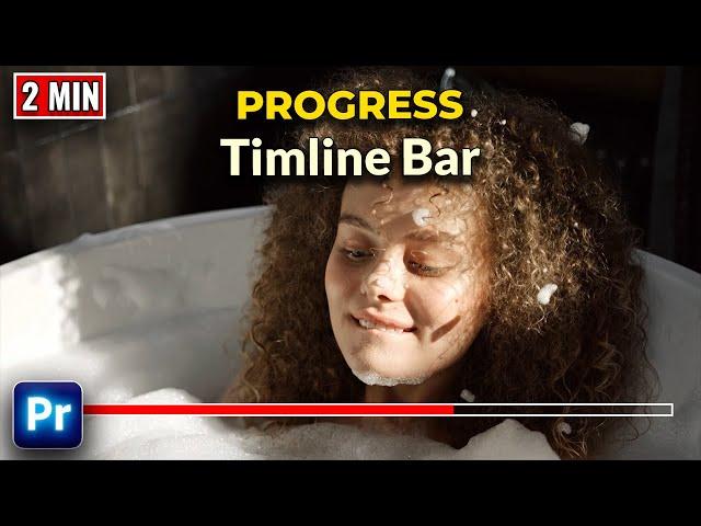 How to Create Animated TIMELINE or PROGRESS Bar in Premiere Pro in 2 Minutes | Easy Way