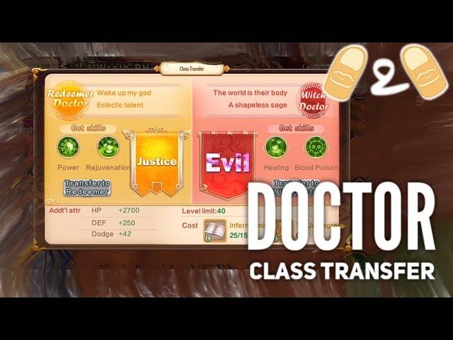 Yulgang Global Doctor Healer Build 2nd Trans Witch or Redeemer Guide