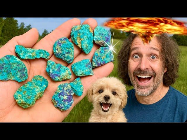 Mind Blowing Chrysocolla Gems Found in New Mexico!