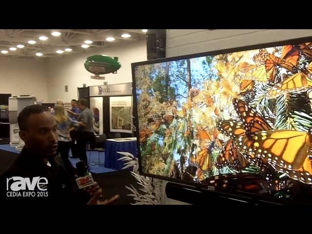 CEDIA 2015: MirageVision Showcases Its Retrofitted 55-Inch Gold Vision LED TV With Soundbar Attache