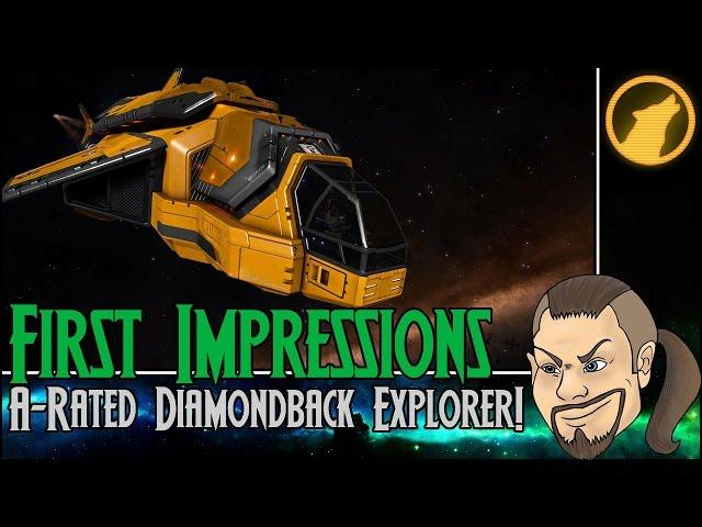 Elite:  Dangerous - First Impressions: A-Rated Diamondback Explorer! [Review]