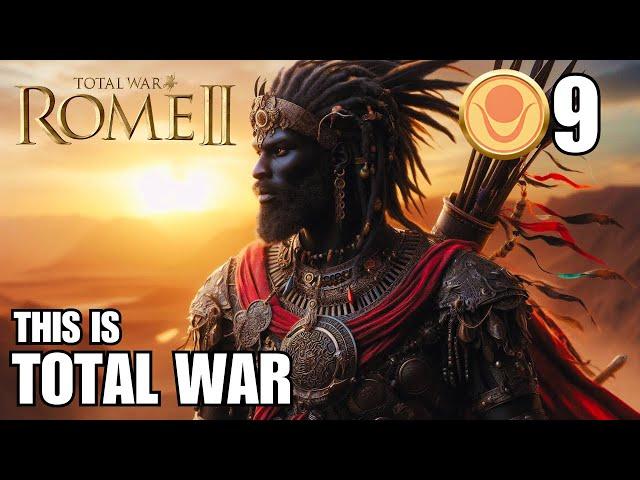 Rome 2: Legendary Kush - This is Total War Campaign #9 | Epic Defense of Memphis with Elephants