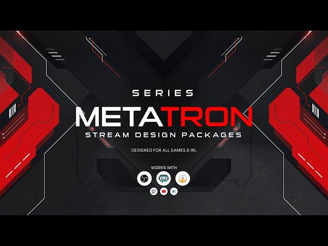 OWN3D.TV - Animated Metatron Overlay Package [Twitch/Mixer/Youtube/Co][OBS/SLOBS/XSPLIT]