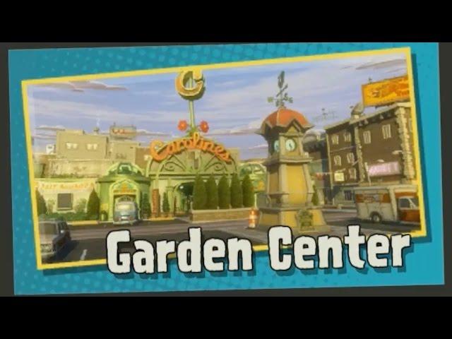 Растения против Зомби: Садовая Война - 4 Garden Center - Защищаем сад как можем