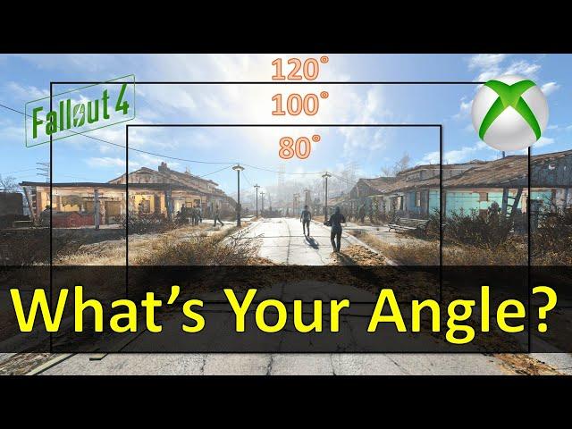 Fallout 4 Field of View on Xbox - FOV mods and Frame Rate impact (Series X & Series S)