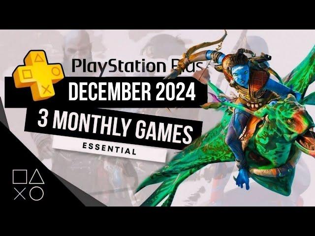 PlayStation Plus Essential December 2024 Monthly Games | PS Plus December 2024