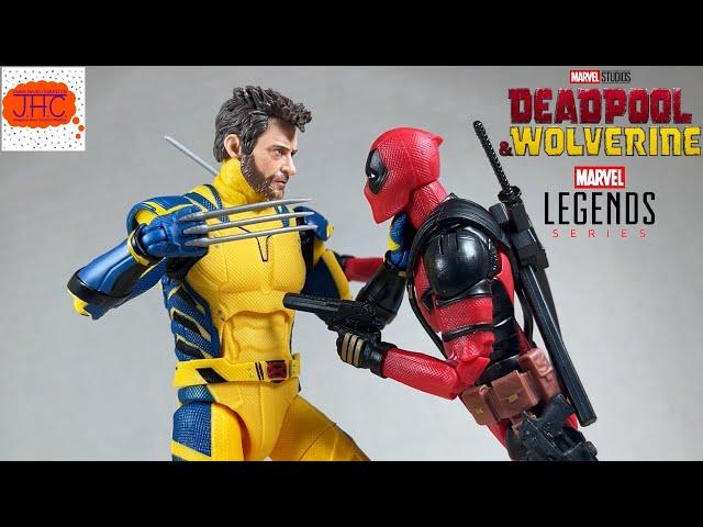 MCU? Deadpool & Wolverine Marvel Legends Action Figure Review Hugh Jackman Ryan Reynolds Movie Funny