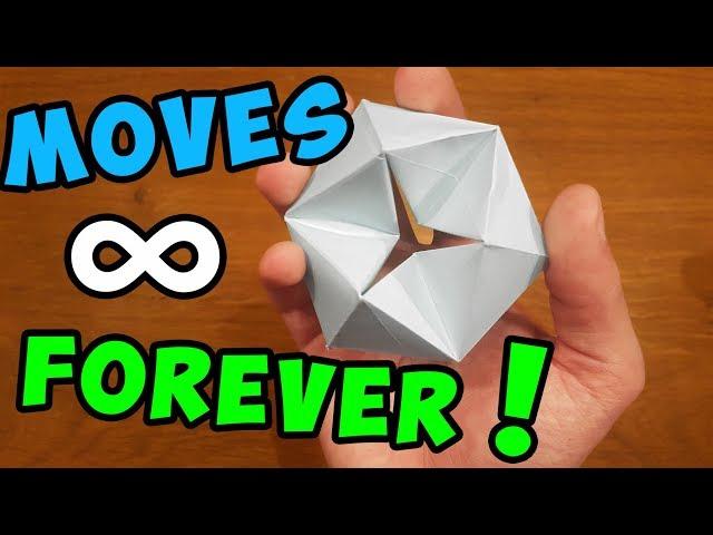 How To Make a Paper MOVING FLEXAGON - Fun & Easy Origami