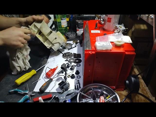 Штиль 180 вернулся,осталось отремонтировать..STIHL 180