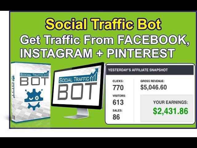 Social Traffic Bot -  Free Social Media Traffic - Social Media Marketing tool Tool