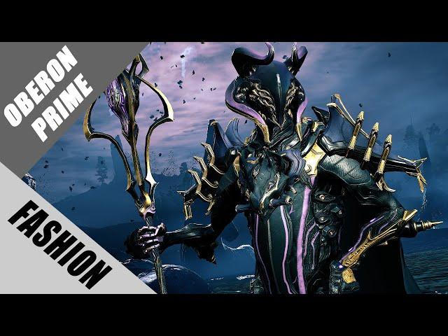 Warframe | Fashion Frame | Oberon Prime : Ashen Knight