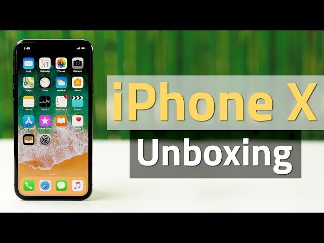 iPhone X Unboxing, Setup, Face ID, and Gestures: First Look