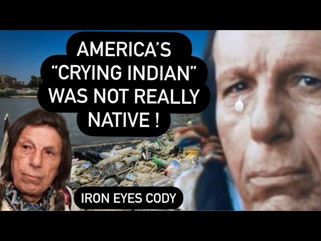 AMERICA’S “CRYING INDIAN” WAS NOT REALLY NATIVE AMERICAN! Strange Life and Grave of Iron Eyes Cody