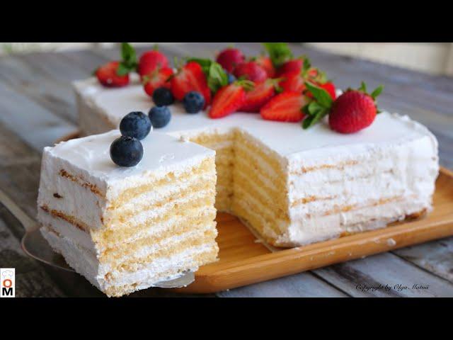 «Milky Girl» cake recipe  | It's very TASTY