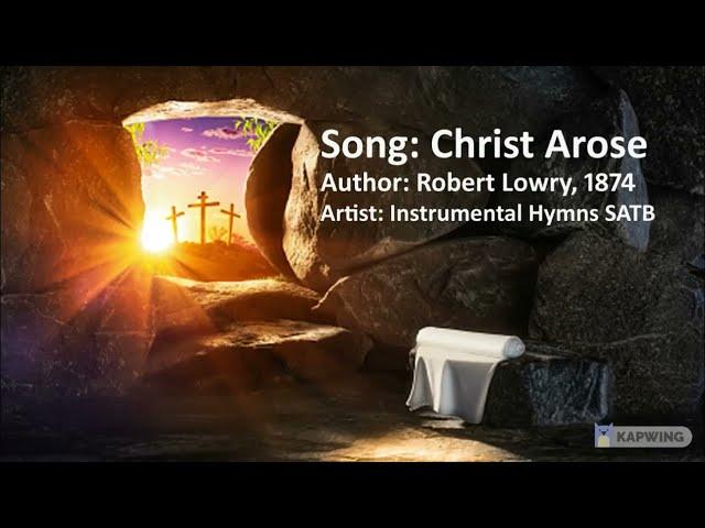 Christ arose - Song (Hymns satb)