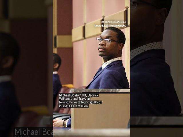 Three men have been found guilty of the 2018 killing of rapper XXXTentacion. #shorts