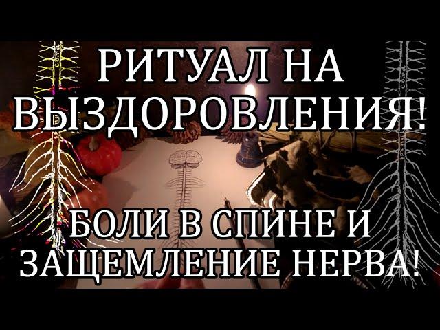 МАГИЯ ЗДОРОВЬЯ! БОЛЬ В СПИНЕ! РИТУАЛ В ПОМОЩЬ!‼️