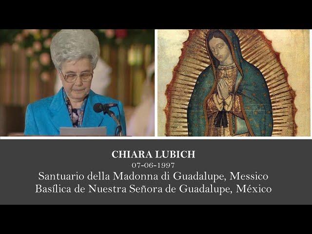 Chiara Lubich - Guadalupe Mexico (Italiano & Español)