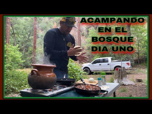 AVENTURA 219 ACAMPANDO EN LAS MONTAÑAS CON MIS HIJOS  DIA UNO