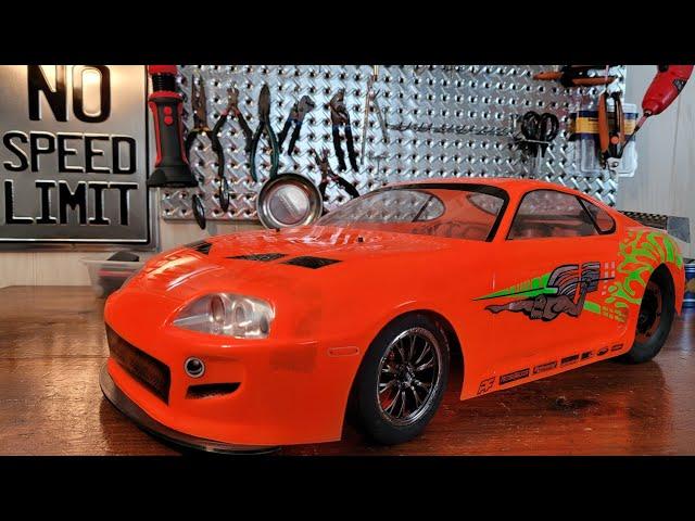 Traxxas Drag Slash Fast & Furious Toyota Supra No Prep Drag Build