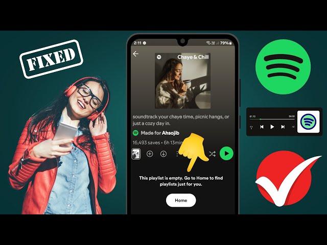 Spotify Empty Playlist Problem | how to fix spotify playlist empty | Spotify Not Working