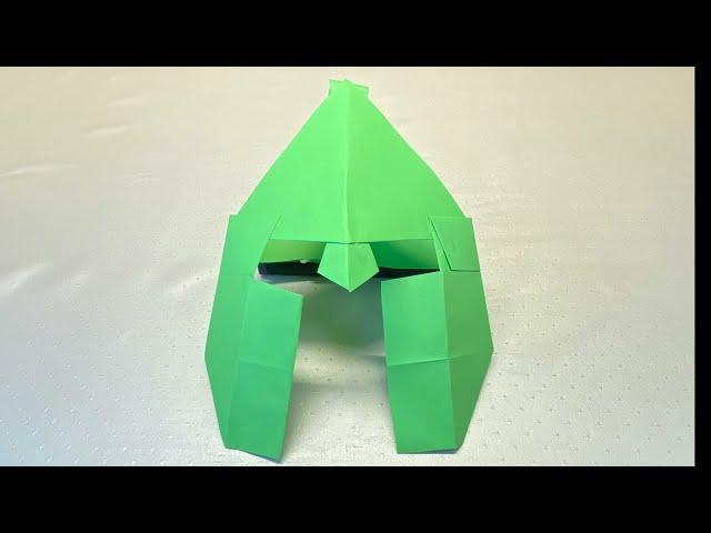 DIY Knight Helmet - Paper Craft Tutorial 