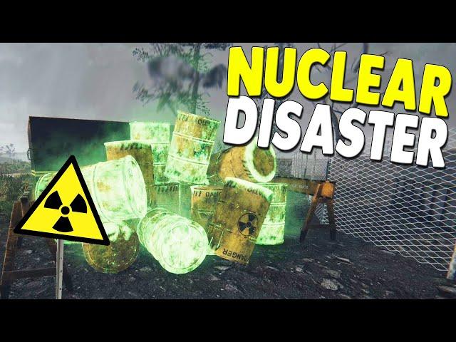 CHERNOBYL Liquidator Cleanup Simulator TOXIC WASTE DISPOSAL | Train Station Renovation Gameplay