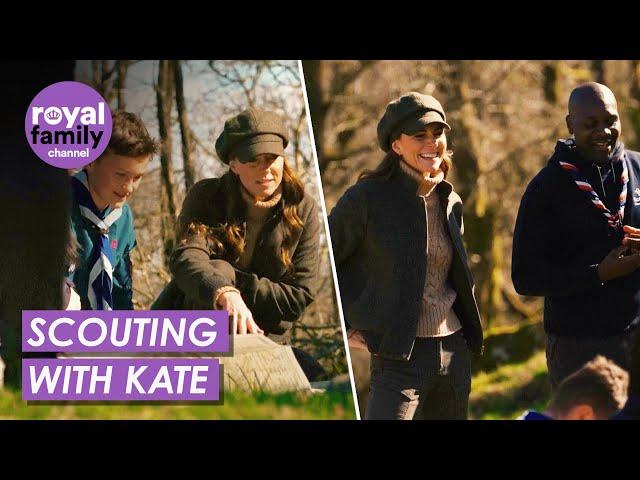 Princess Kate Celebrates Nature with Scouts in Rare Outdoor Film