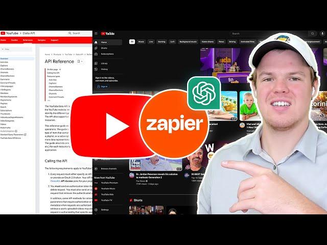 Automate Anything on YouTube: A Guide to API Integration with ChatGPT & Zapier | AI Tutorial