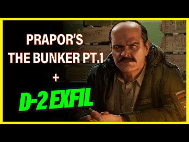 Prapor's The Bunker Pt.1 + D-2 Extraction [IN 5 MINUTES] RESERVE MAP