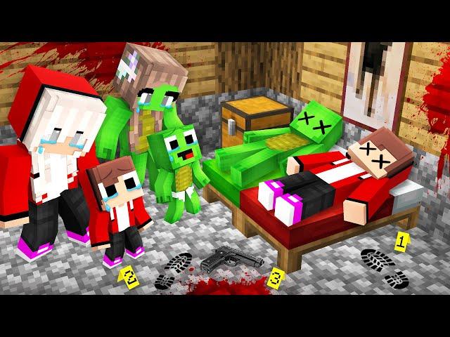 JJ and Mikey Faked Their MURDER To Prank Families in Minecraft (Maizen)