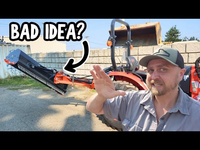 Is This Flail Mower Too Big? Flail Mower Flex Test