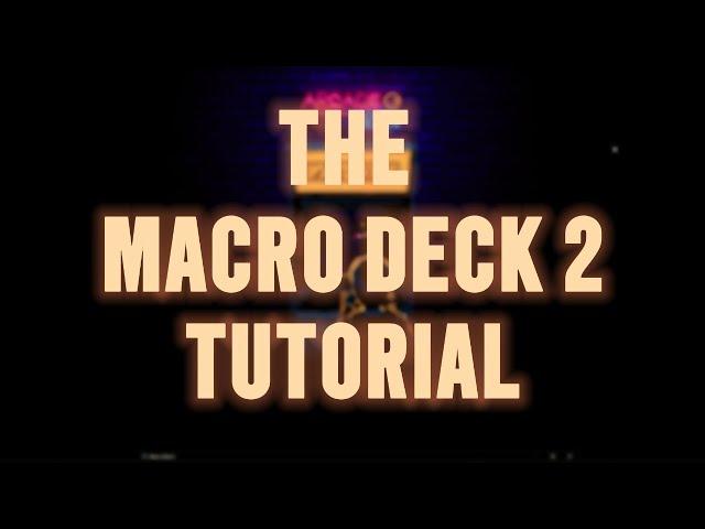 The Macro Deck Tutorial! #macrodeck #tutorial #macrodecktutorial #howto